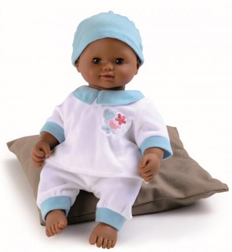 Smoby Bábika Baby Nurse Etnik v bielych šatôčkach - Bábätko