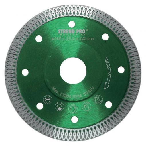 Strend Pro - Kotuc Industrial 125x22.2x1.2 mm, diamantový rezný, ultra tenký