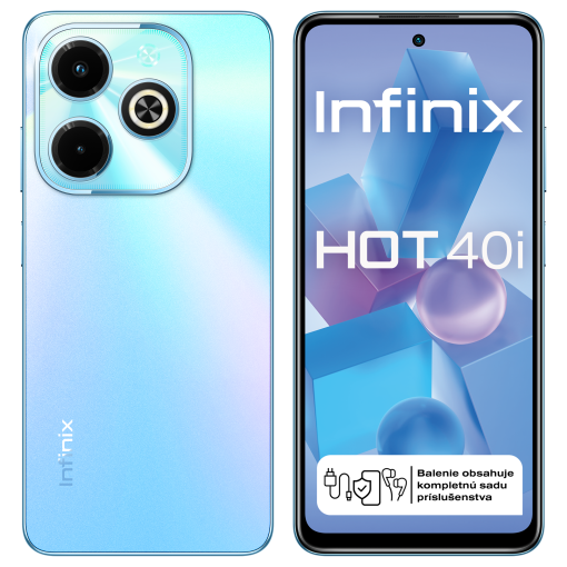 Infinix Hot 40i 8/256GB modrý - Mobilný telefón