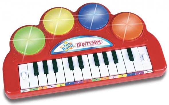 Bontempi Bontempi detské elektronické klávesy Magic light  -10% zľava s kódom v košíku