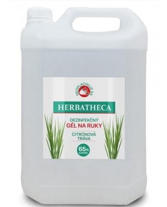 Herbatheca - Dezinfekčný gél na ruky Citrónová tráva 3000ml
