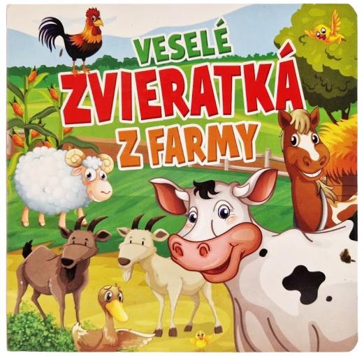 FONI-BOOK Veselé zvieratká z farmy leporelo - Kniha
