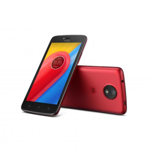 Motorola Moto C 4G červený - Mobilný telefón