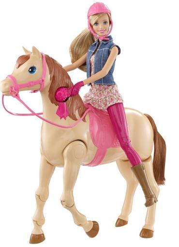 Mattel Barbie MATTEL Barbie Šampiónka s koňom CMP27 - Bábika