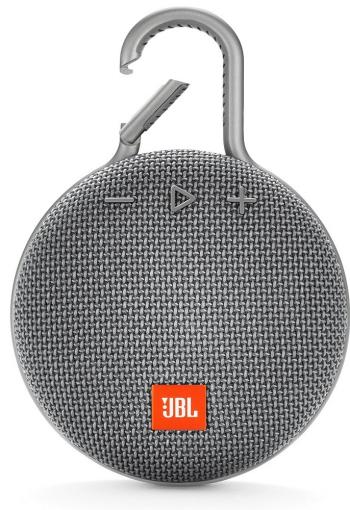 JBL CLIP 3 šedý - Bluetooth reproduktor