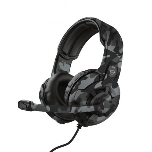 Trust GXT 411K Radius Headset Black Camo - Slúchadlá s mikrofónom