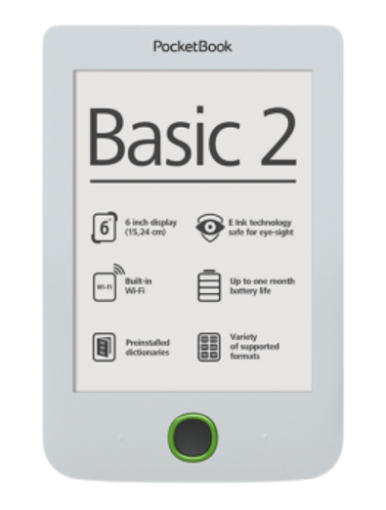 PocketBook 614 Basic 2 biela - Čítačka elektronických kníh