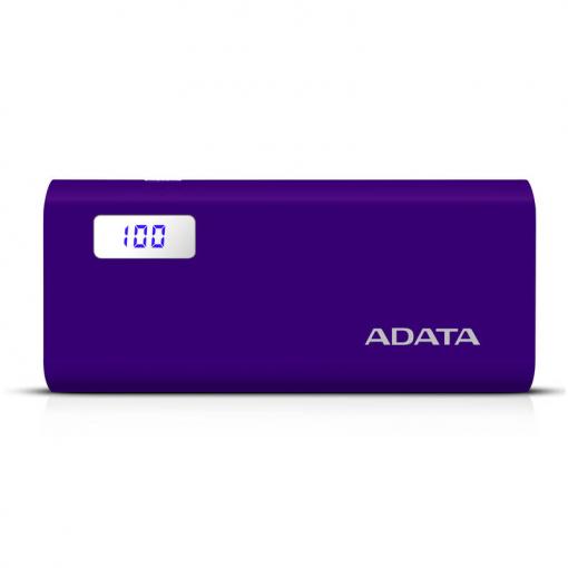 ADATA P12500D fialový - Power bank 12500mAh