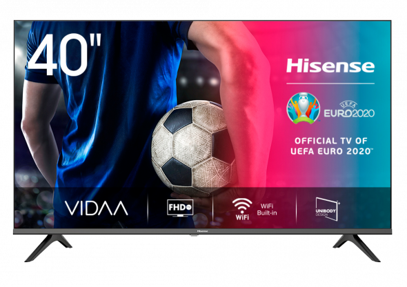 HISENSE 40A5600F vystavený kus  + súťaž o lístky na EURO 2024 - LED TV