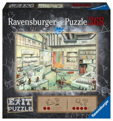 Ravensburger Exit Puzzle: Laboratória 368 dielikov