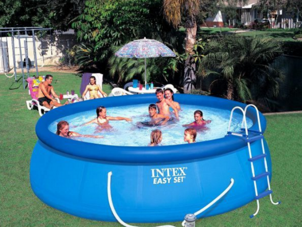 Intex Záhradný bazén Easy Set 457 x 107 cm s kartušovou filtráciou - Bazén