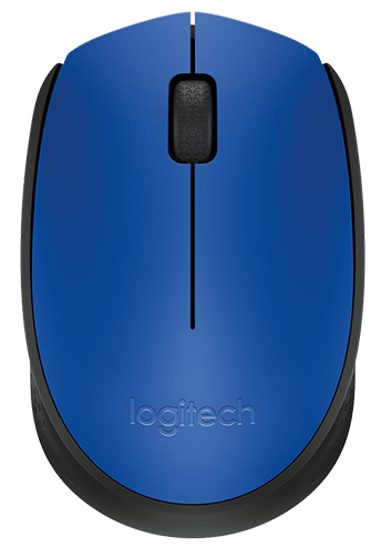 Logitech M171 modrá - Wireless optická myš