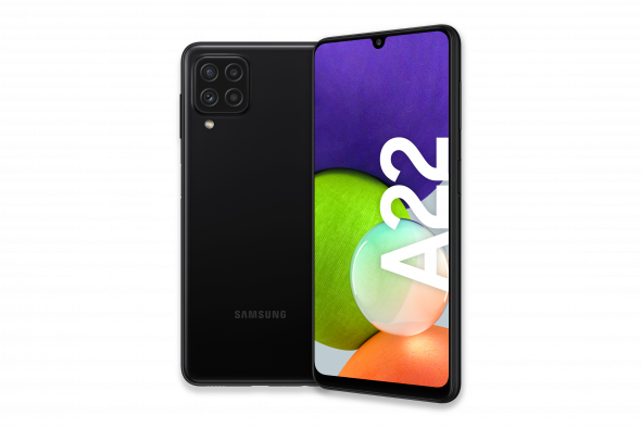 Samsung Galaxy A22 128GB Dual SIM čierny - Mobilný telefón