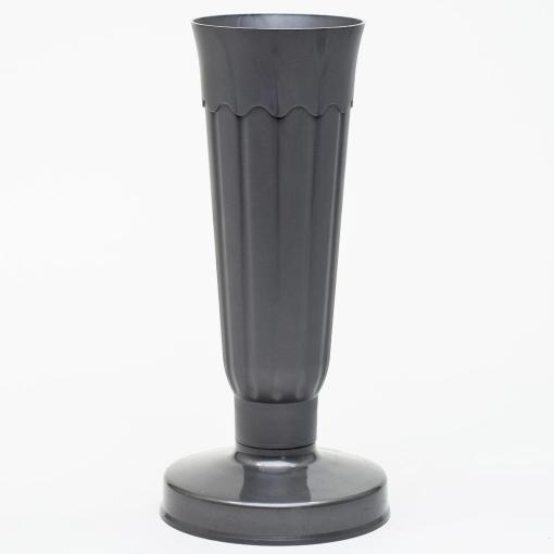 Váza so záťažou 32cm GRAFIT - Váza