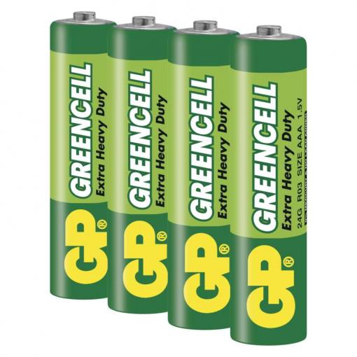 GP Greencell R03 (AAA) 4ks - Batérie