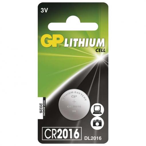 GP CR2016 - Batéria líthiová