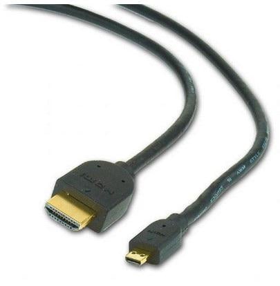 Gembird kábel HDMI - micro HDMI 1.8m čierny - kábel HDMI - microHDMI