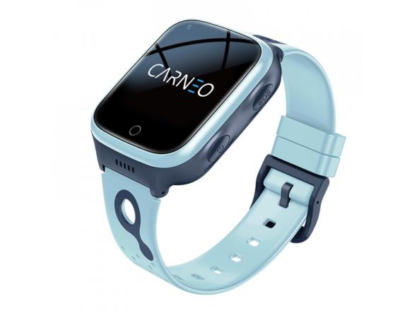 Carneo GuardKid+ 4G Platinum Blue - Detské smart hodinky