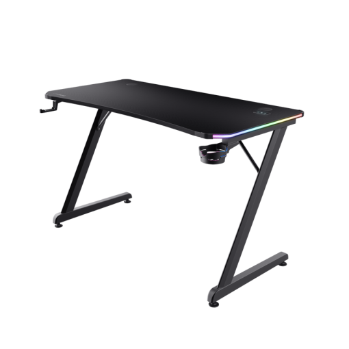 Trust GXT 709 LUMINUS RGB desk - Hráčsky stôl