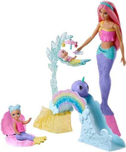 Mattel Barbie Dreamtopia herný set s morskou vílou - Bábika
