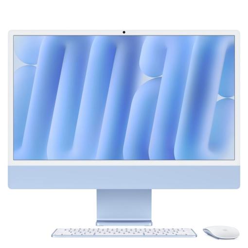 Apple iMac 24" 4.5K Apple M4 10C CPU 10C GPU 16GB 512GB Modrý SK - Počítač všetko v jednom