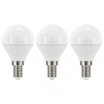 Emos Classic mini globe 5W E14 neutrálna biela 3ks - LED žiarovky set