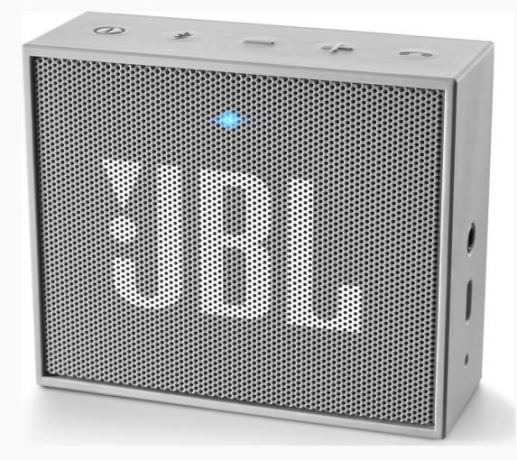 JBL GO šedý - Reproduktor BT s mikrofónom
