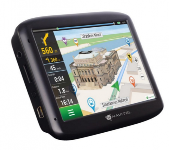 Navitel E500 s kompletnou mapovou výbavou Európy (vrátane Bieloruska a Ukrajiny), Ruska a Kazachstan - GPS navigácia
