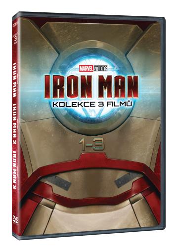 Iron Man 1.-3. (3DVD) - DVD kolekcia