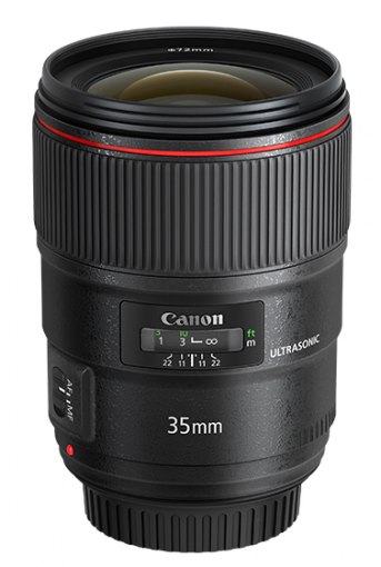 Canon EF 35mm f/1.4L II USM - Širokouhlý objektív rady L