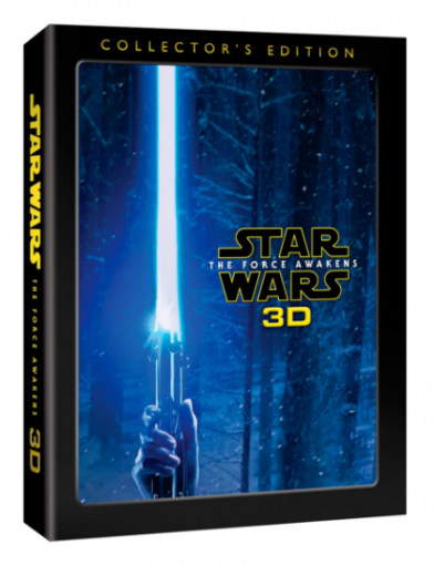 Star Wars: Sila sa prebúdza - digipack - 3D+BD Blu-ray film (3BD)