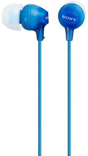 Sony MDR-EX15LPL modré - Slúchadlá štuplové