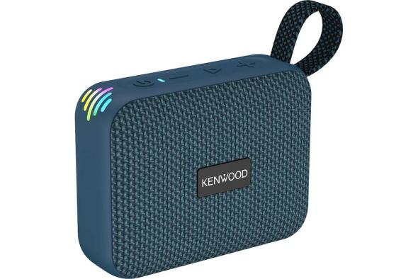 Kenwood AS-60BT-A modrý - Prenosný vodeodolný bezdrôtový reproduktor so slotom pre Micro SD kartu