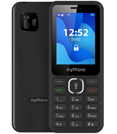myPhone 6320 čierny - Mobilný telefón senior