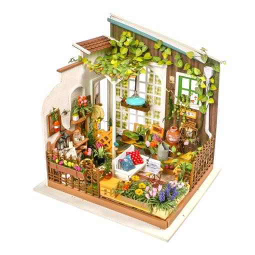 RoboTime miniatúra domčeka Záhradná terasa - skladačka