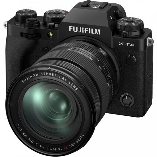 Fujifilm X-T4 + XF 16-80mm f/4 R WR OIS čierny - Digitálny fotoaparát
