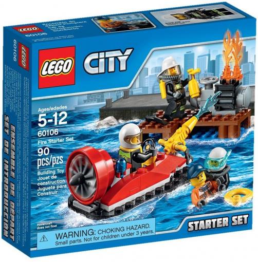 LEGO City LEGO City 60106 Hasiči - Štartovacia súprava - Stavebnica
