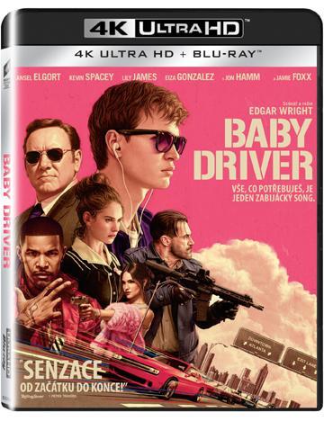 Baby Driver - UHD Blu-ray film (UHD+BD)