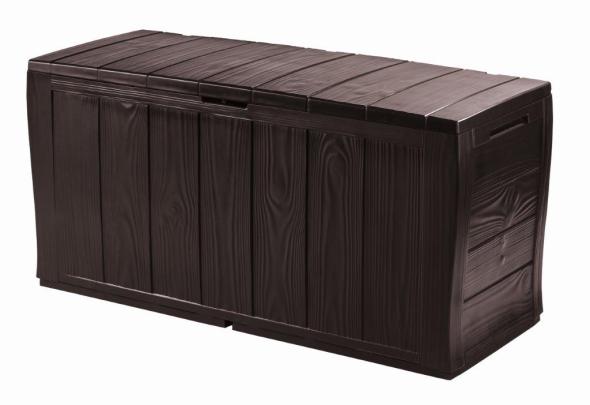 Keter Sherwood 270L hnedý - Záhradný box, 117 x 57,5 x 45 cm