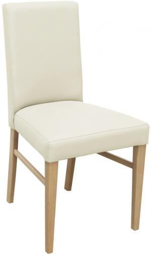 ENZO BARDOLINO/V1 (950664) - jedálenská stolička bardolino/koženka V1 biela