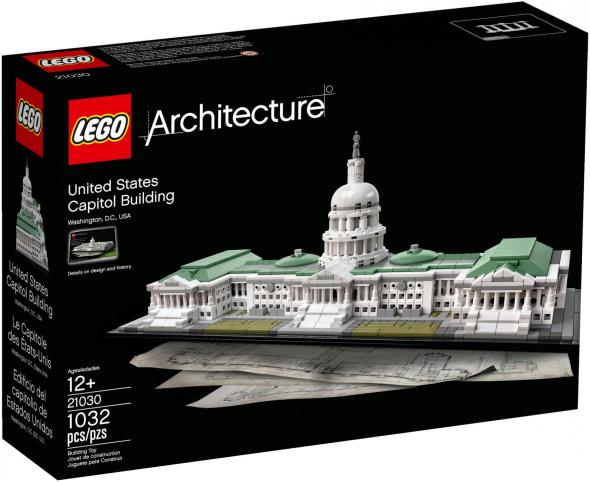 LEGO Architecture VYMAZAT LEGO Architecture 21030 Kapitol Spojených štátov amerických - Stavebnica