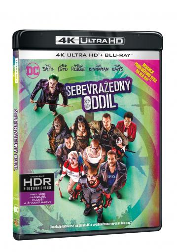 Jednotka samovrahov (Suicide Squad) - UHD Blu-ray film (2BD)