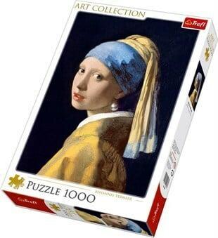Trefl Trefl Puzzle 1000 Art Collection - Dievča s perlovou náušnicou