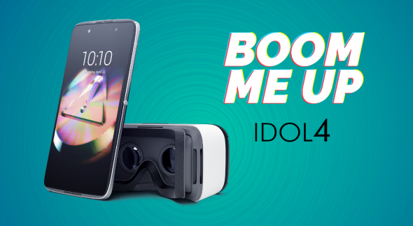 Alcatel IDOL 4 6055K + VR BOX šedý - Mobilný telefón