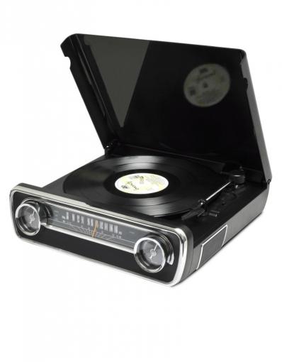 ION Mustang LP čierny - Retrogramofón