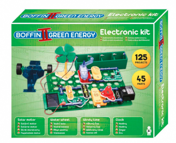 Boffin Boffin II Zelená Energie - Stavebnica