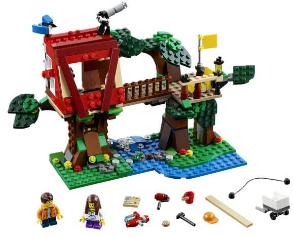 LEGO Creator VYMAZAT LEGO Creator 31053 Dobrodružstvo v domčeku na strome - Stavebnica