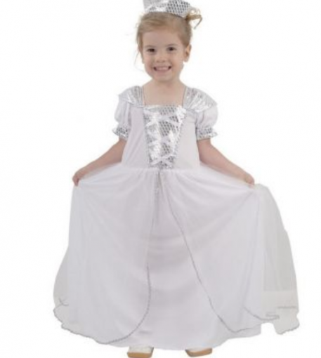 Casallia Malá biela princezná - Karnevalový kostým