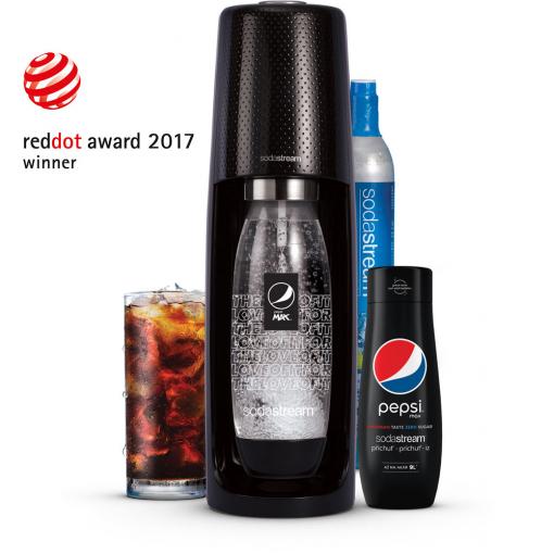 SodaStream Spirit Black Pepsi Megapack - Výrobník sódy