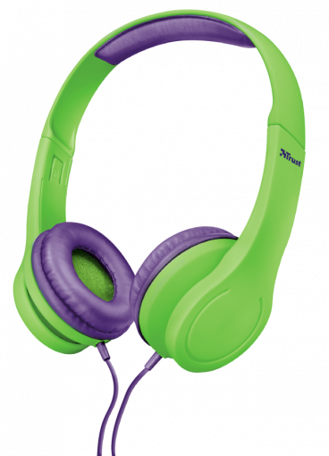 Trust Bino Kids Headphone - green - Slúchadlá pre deti